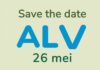 SAVE THE DATE – ALV 26 mei 2026